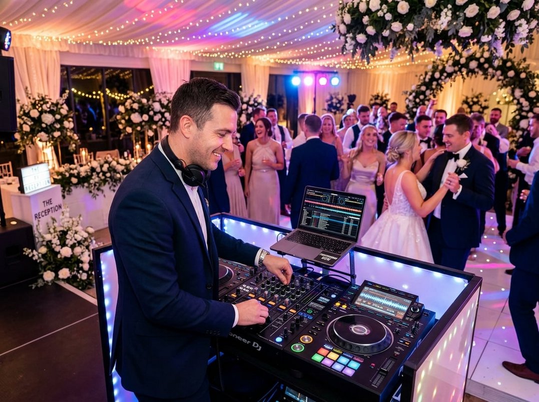 Sådan vælger I en professionel DJ til jeres bryllup